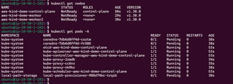 After KIND installation