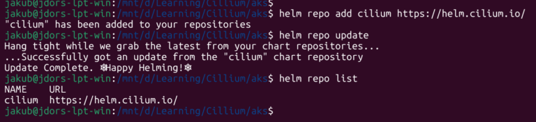 Add Cilium Helm Repository